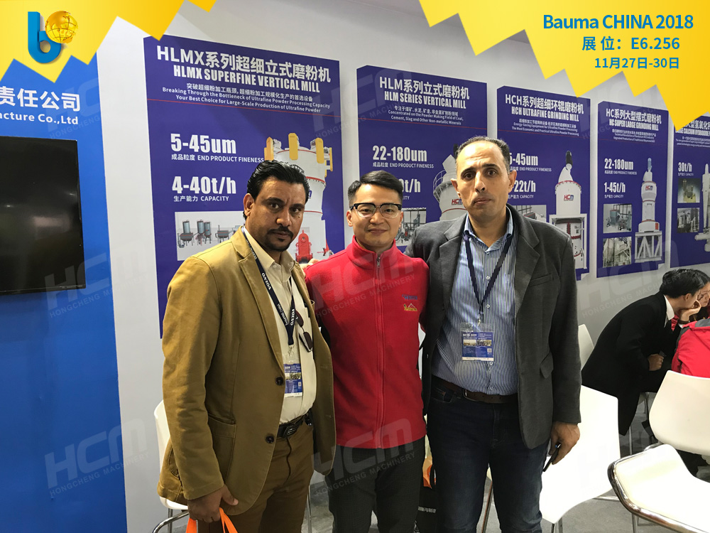 Exhibicion de bauma 2018