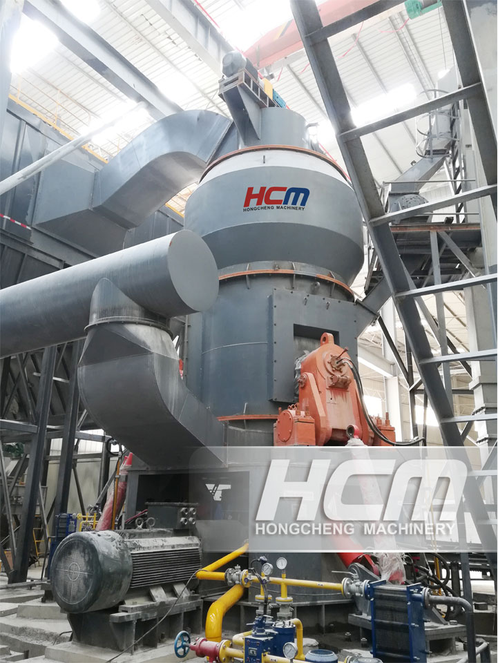 Molino vertical HLM para diatomita